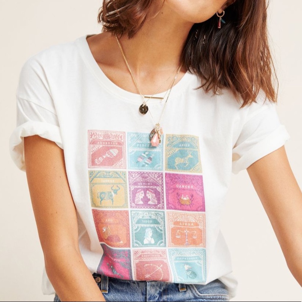 Zodiac graphic tee